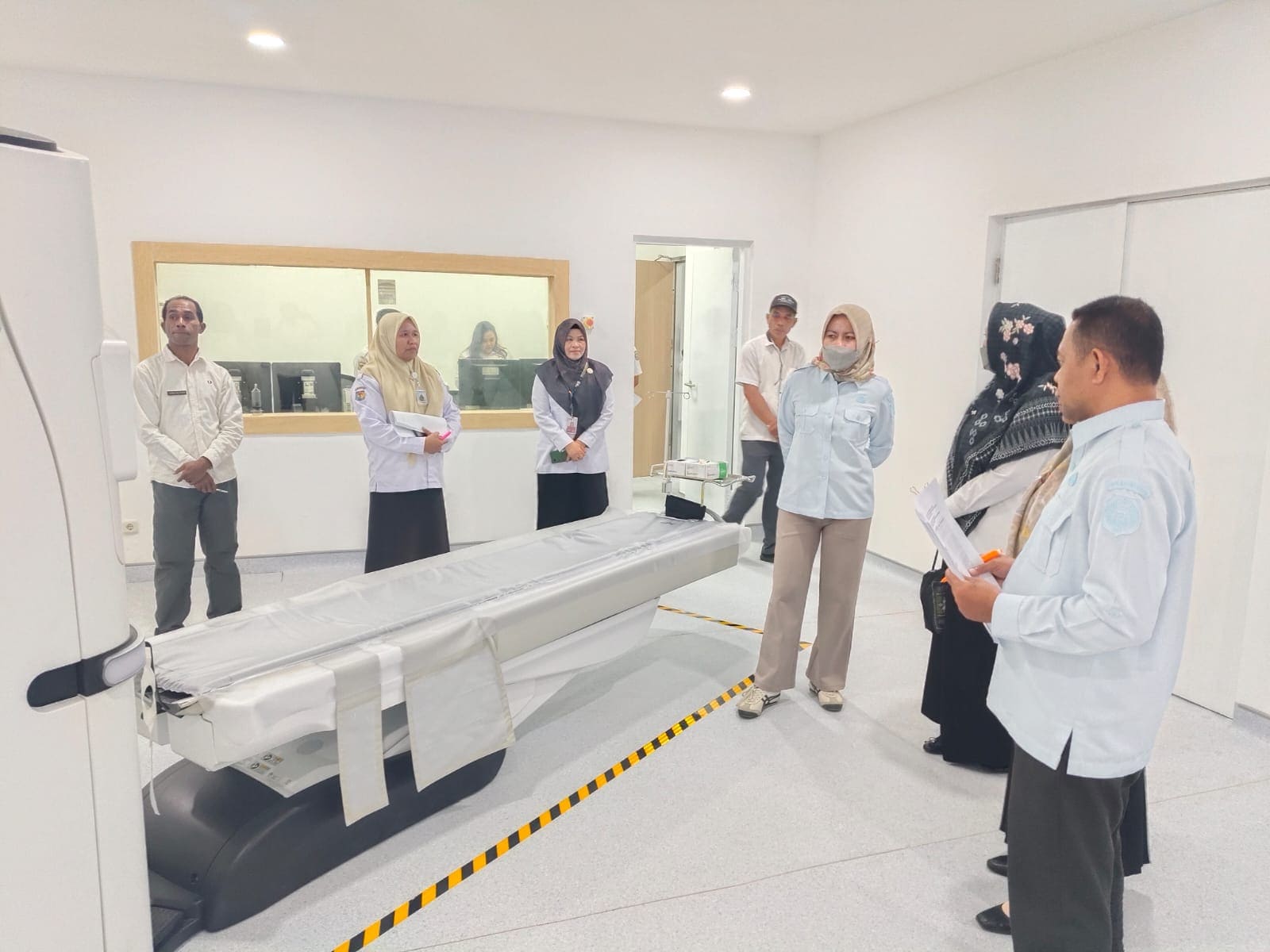 KEGIATAN VISITASI PERIZINAN OPERASIONAL DAN PERUBAHAN KELAS RUMAH SAKIT UMUM DAERAH MABA KABUPATEN HALMAHERA TIMUR